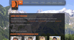 Desktop Screenshot of golfevents.ch